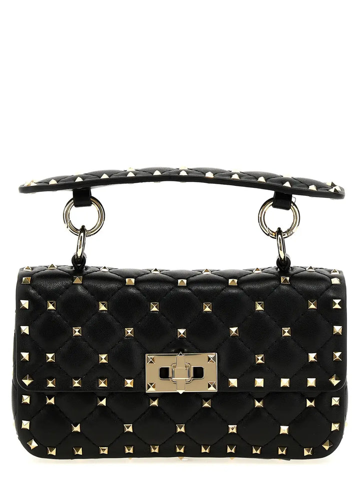 Valentino Garavani Black Lamb Leather Handbag