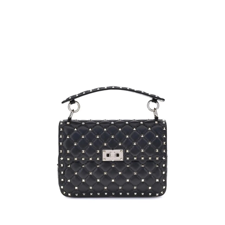 Valentino Garavani Black Lamb Ovis Aries Shoulder Bag