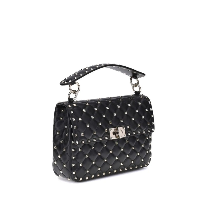 Valentino Garavani Black Lamb Ovis Aries Shoulder Bag