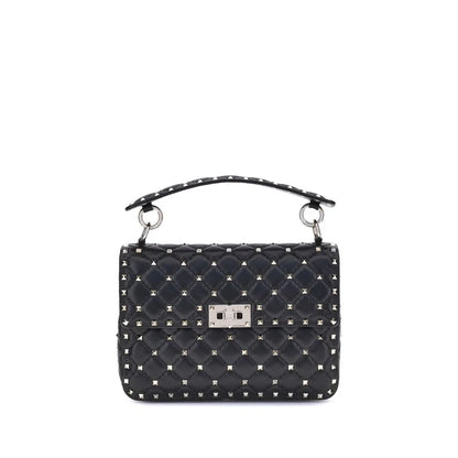Valentino Garavani Black Lamb Ovis Aries Shoulder Bag