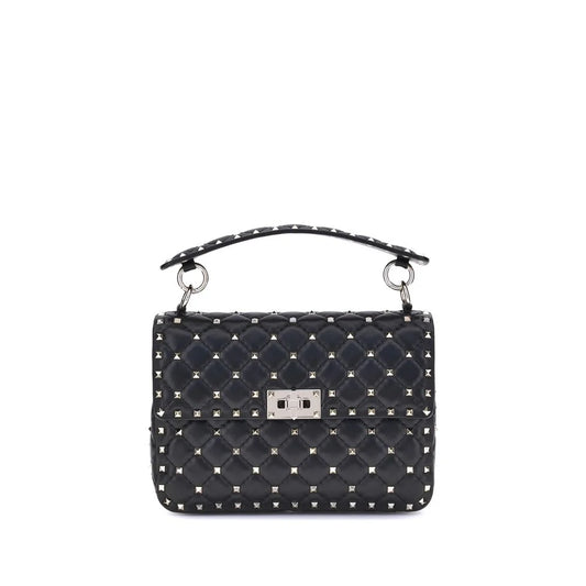 Valentino Garavani Black Lamb Ovis Aries Shoulder Bag