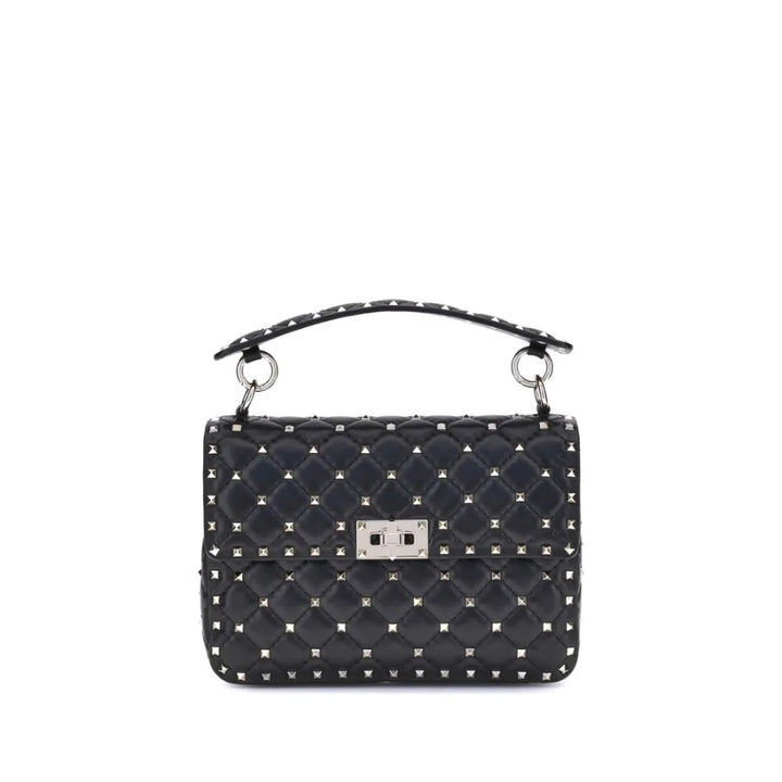 Valentino Garavani Black Lamb Ovis Aries Shoulder Bag