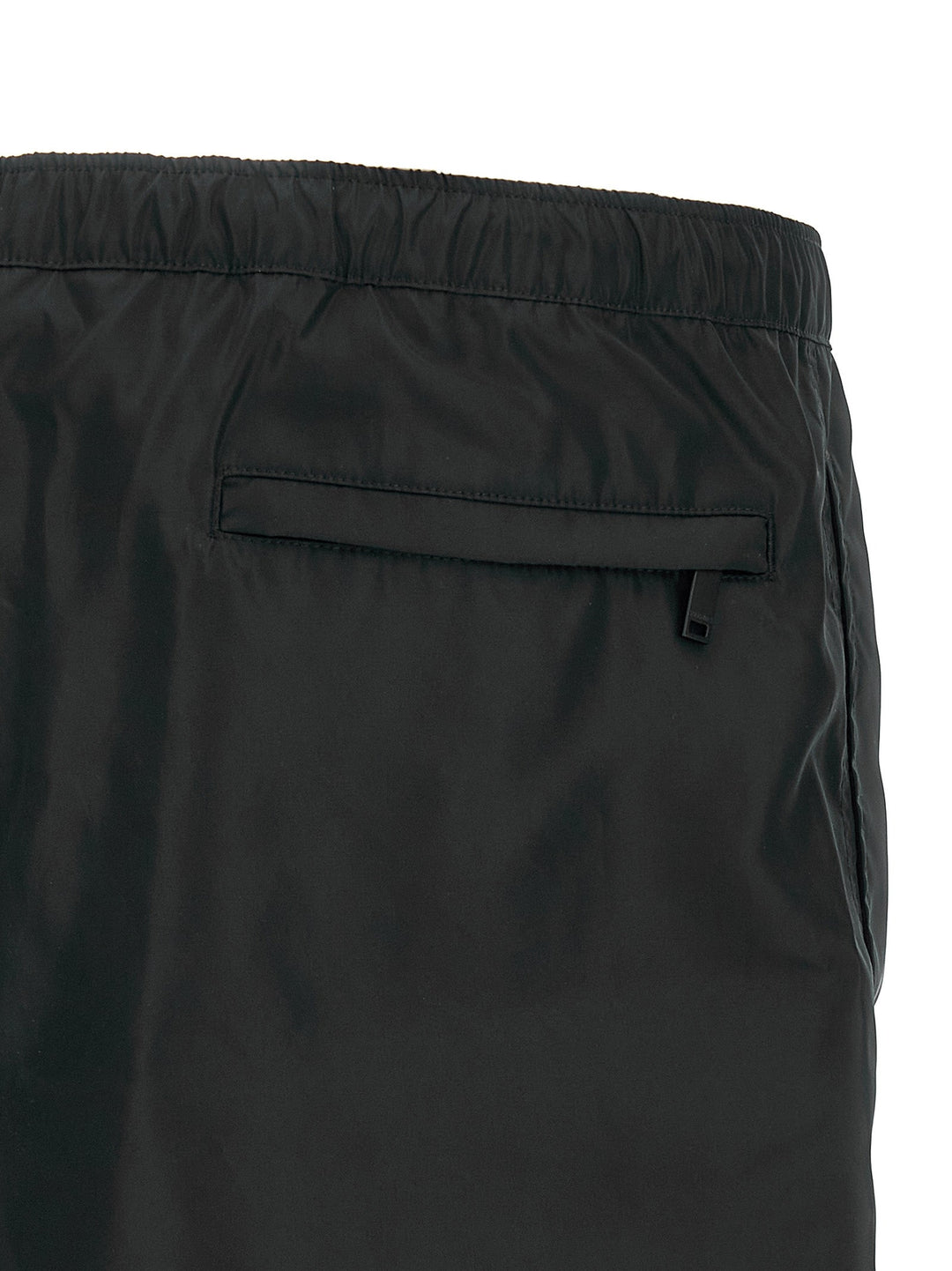 Valentino Garavani Black Polyamide Swim Shorts