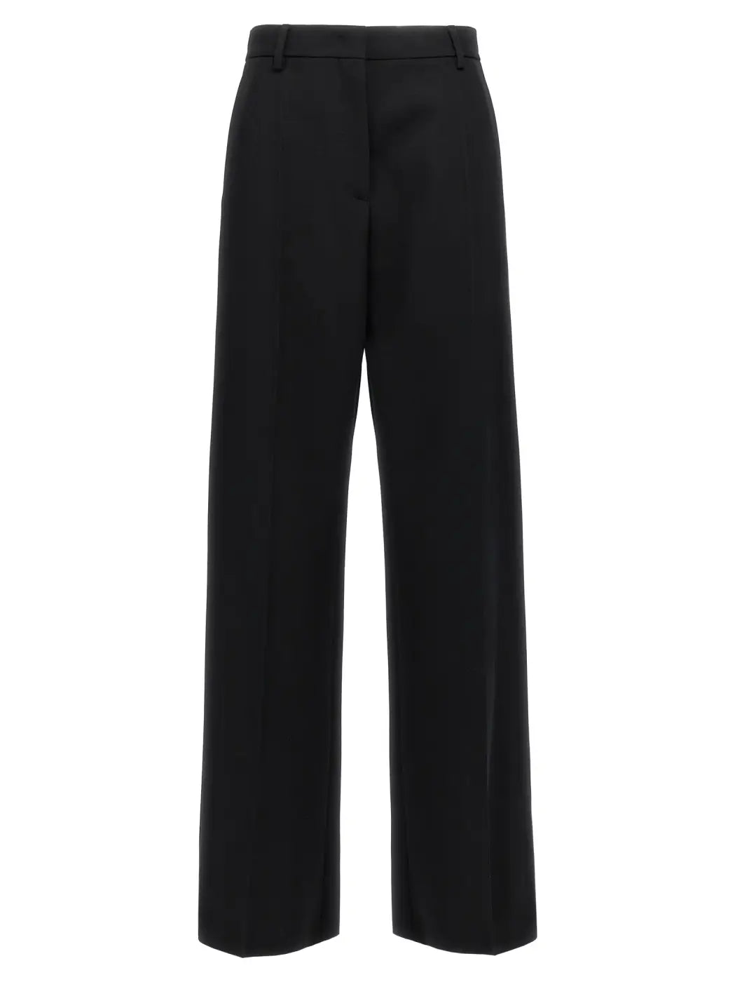 Valentino Garavani Black Virgin Wool Dress Pants