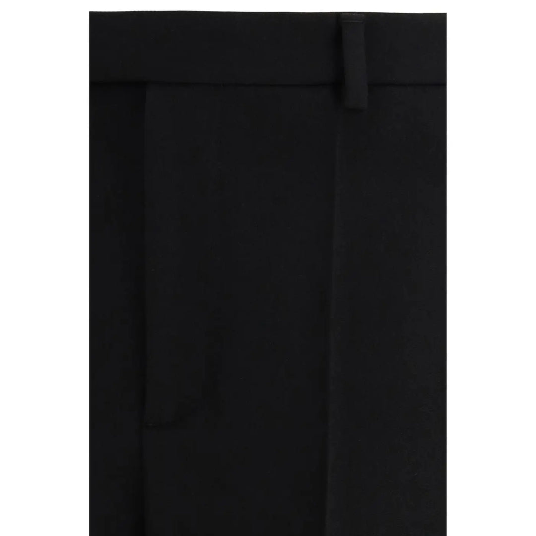 Men’s Valentino Garavani Black Wool Oves Aries Dress Pants