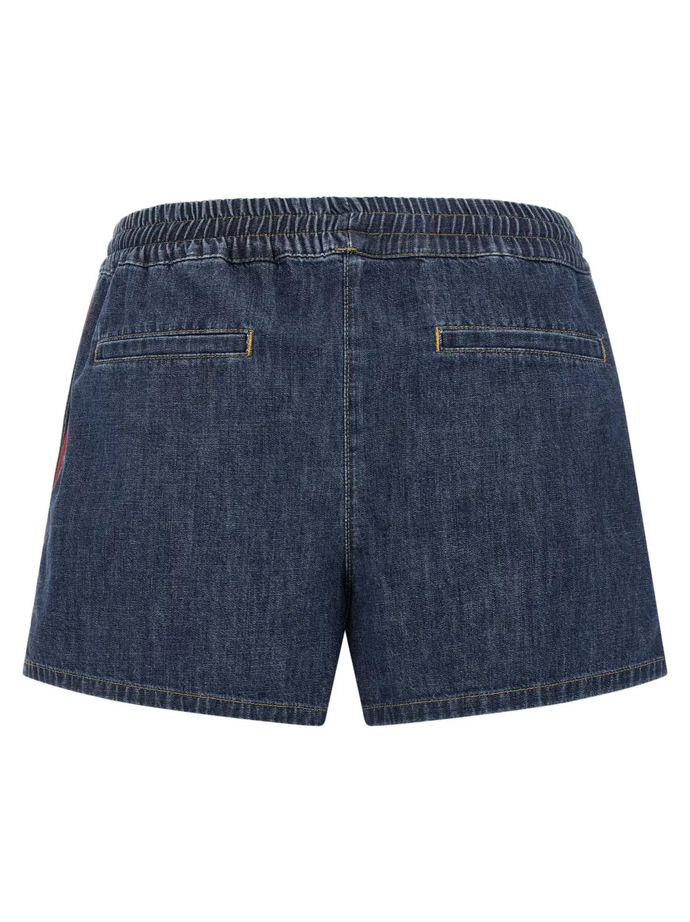 Valentino Garavani Blue Cotton Bermuda Shorts