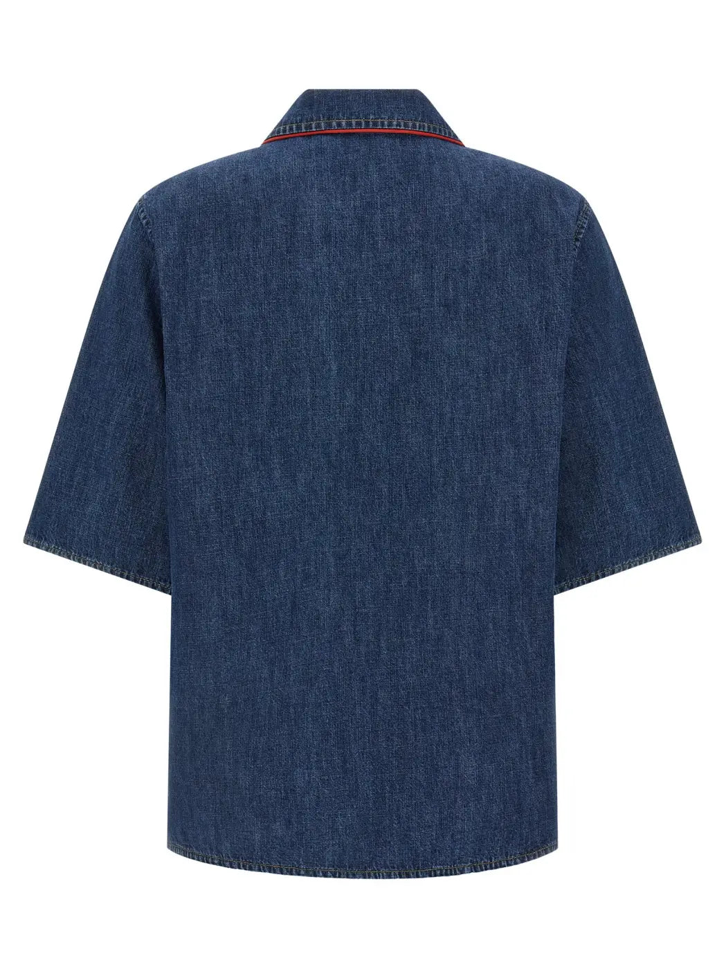 Valentino Garavani Blue Cotton Blouse