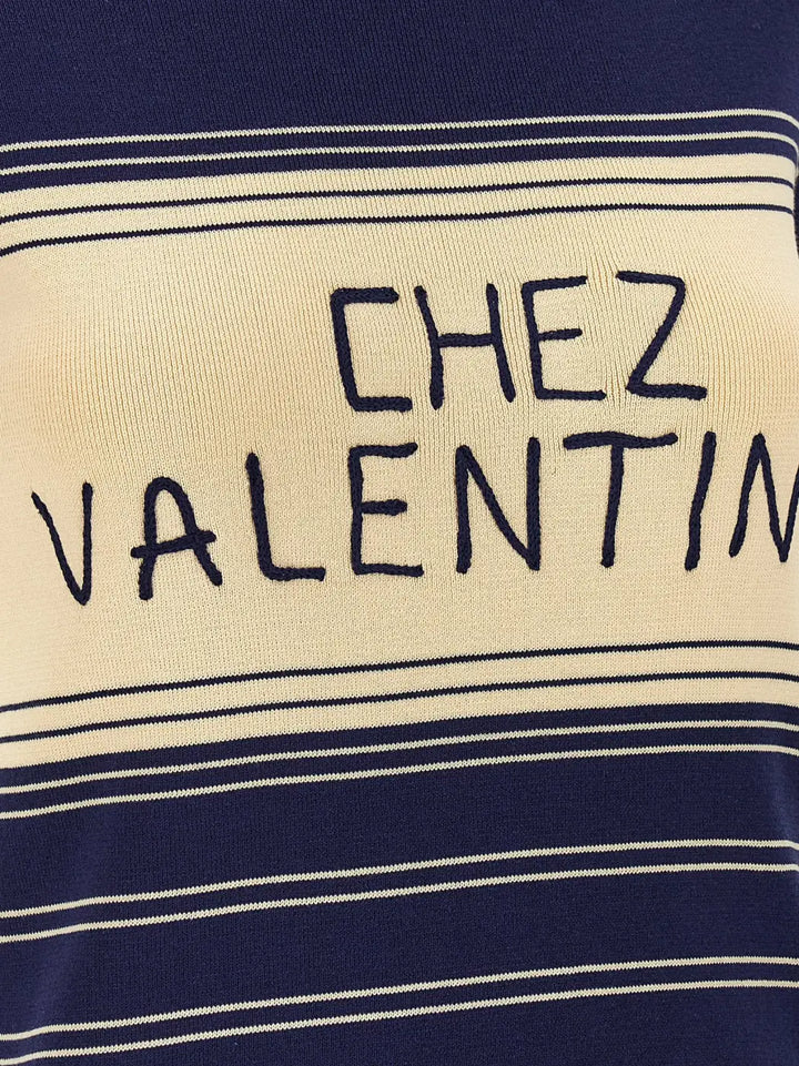 Valentino Garavani Blue Cotton T-shirt