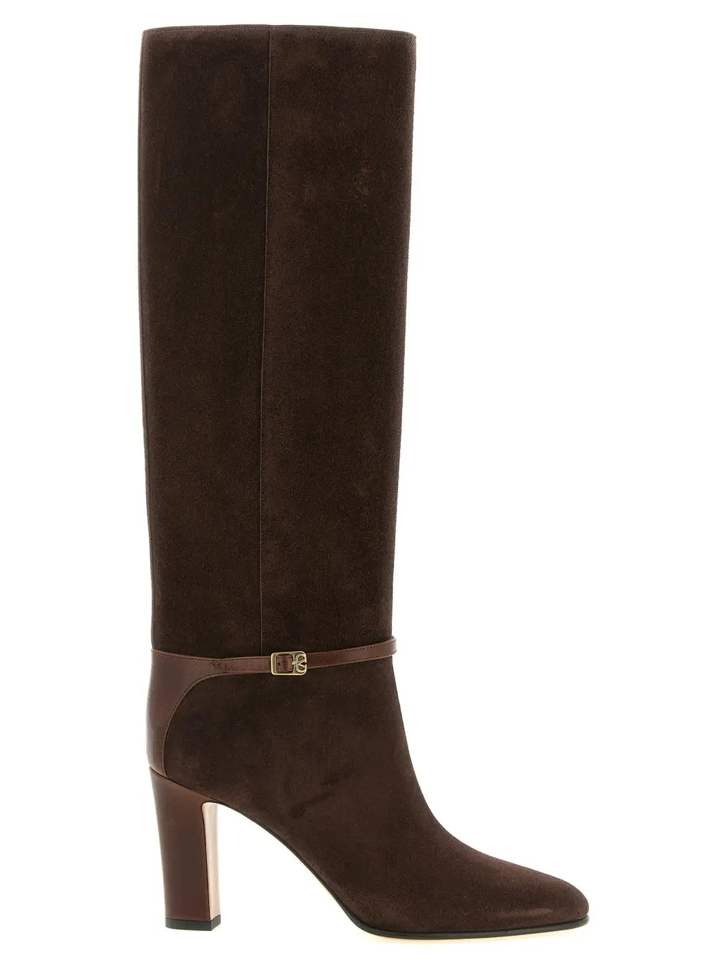 Valentino Garavani Brown Calfskin Over the Knee