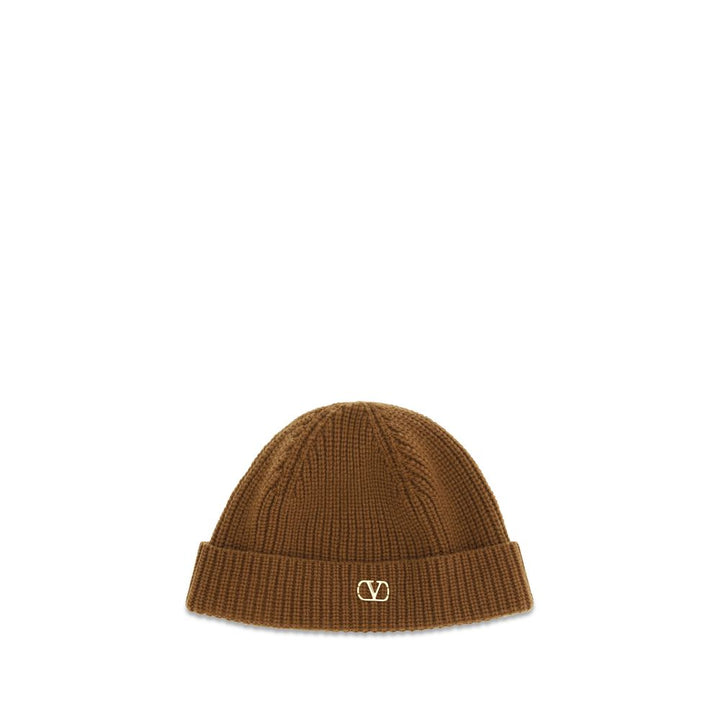Valentino Garavani Brown Cashmere Beanie