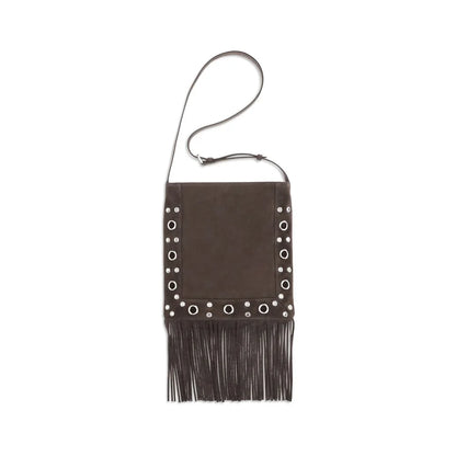 Valentino Garavani Brown Leather Shoulder Bag