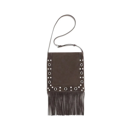 Valentino Garavani Brown Leather Shoulder Bag