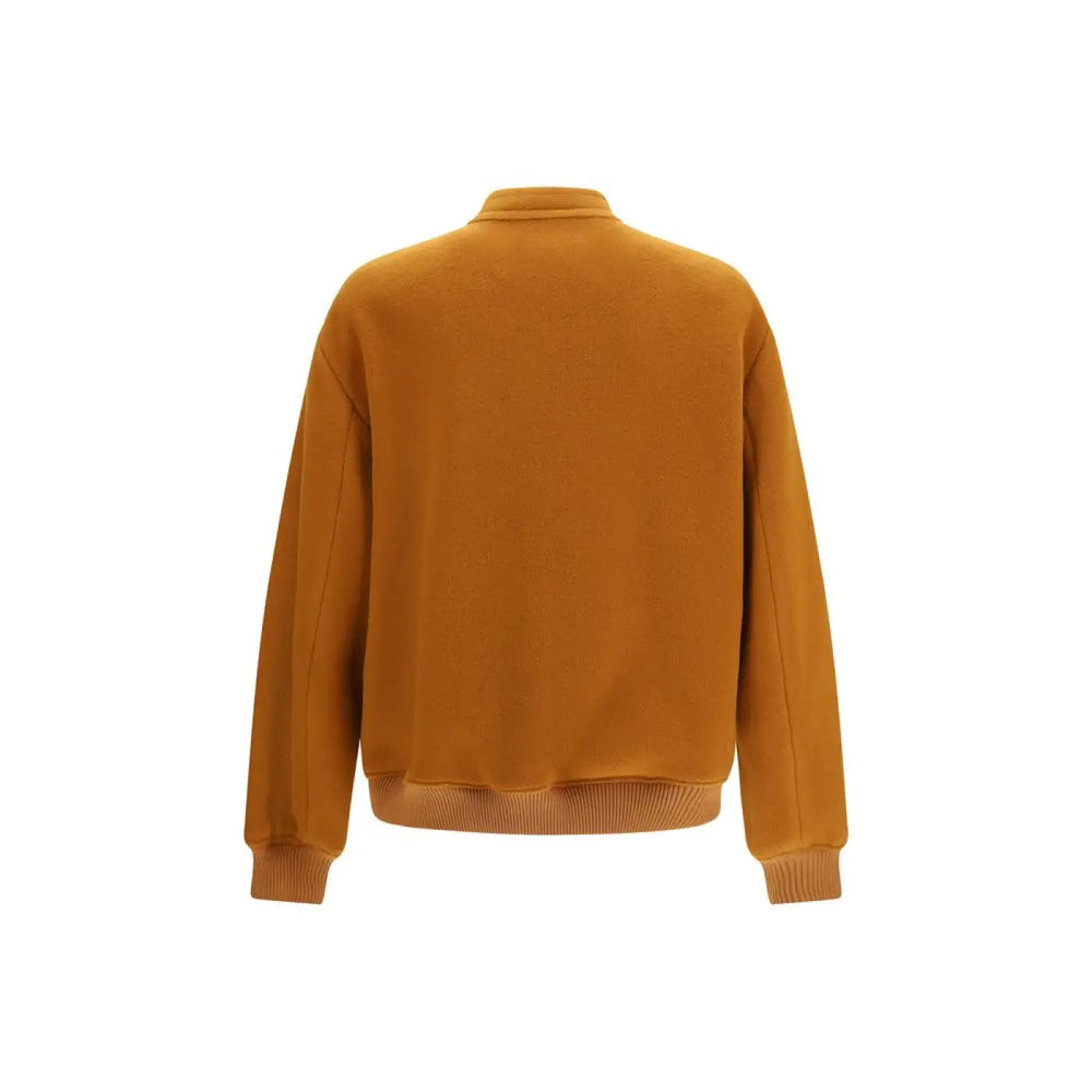 Valentino Garavani Brown Wool Oves Aries Bomber