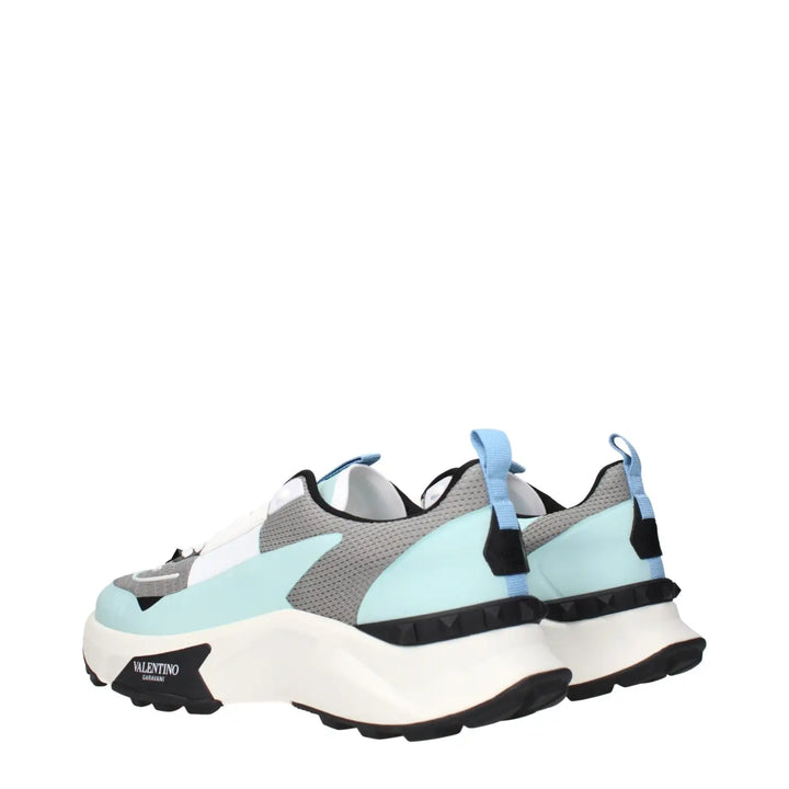 Valentino Garavani Gray Fabric Athletic Sneakers