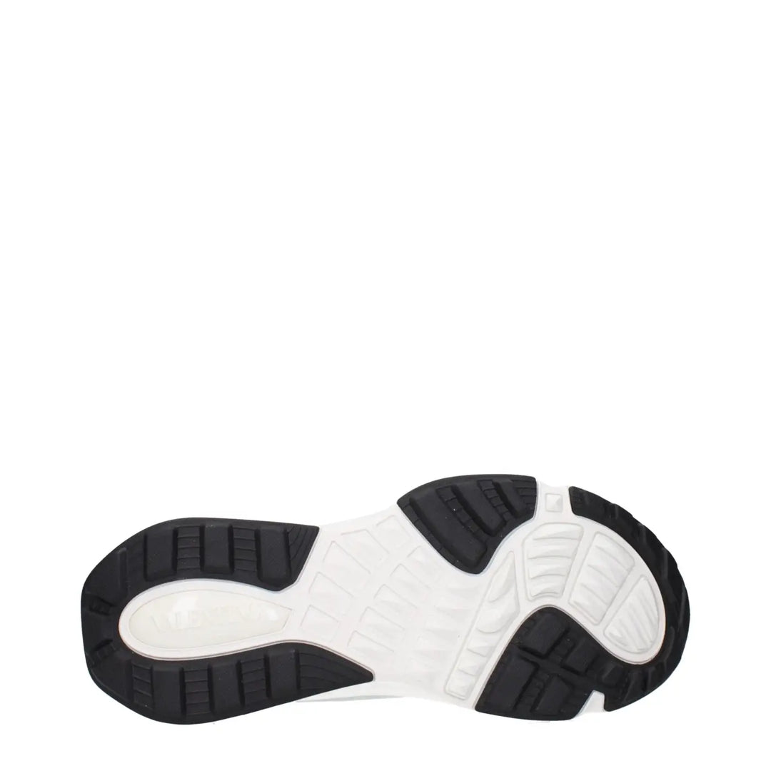 Valentino Garavani Gray Fabric Athletic Sneakers