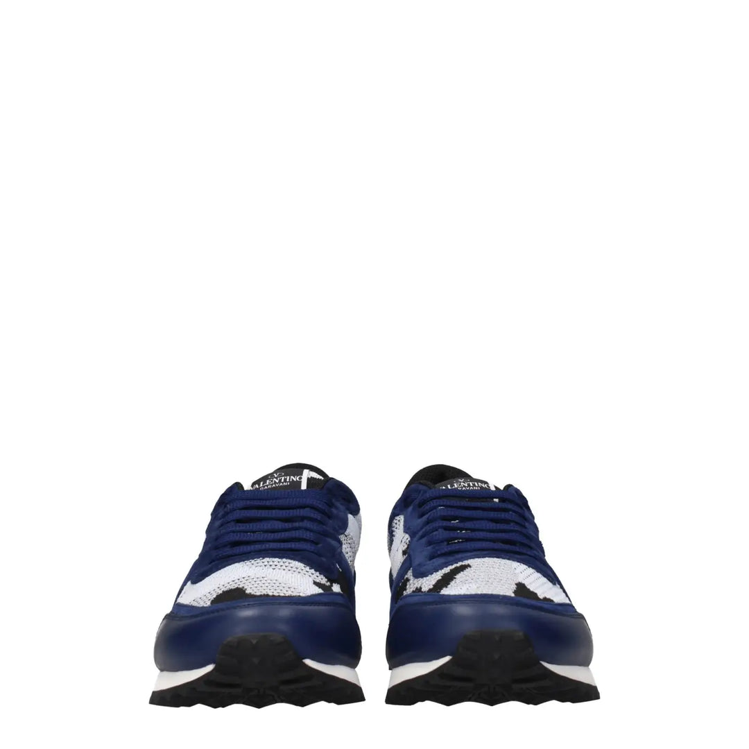 Valentino Garavani Gray Fabric Athletic Sneakers