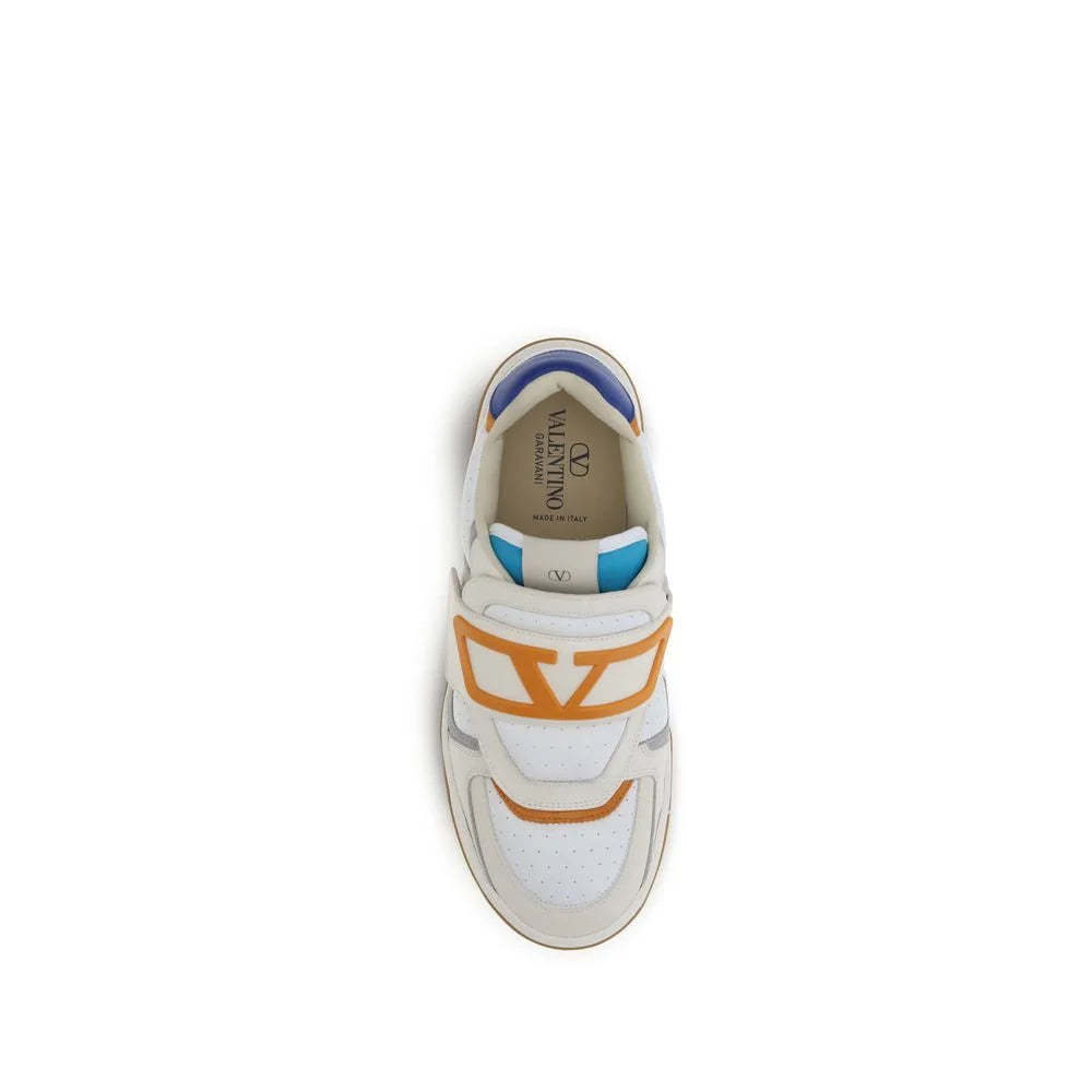 Valentino Garavani Multicolor Calf Leather Bos Taurus Athletic Sneakers