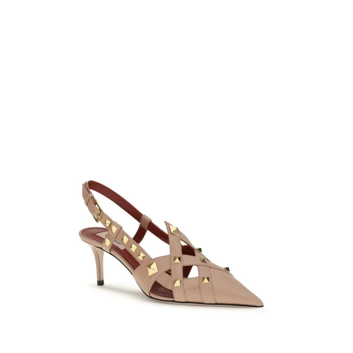 Valentino Garavani Multicolor Goatskin Mid Heel Pumps