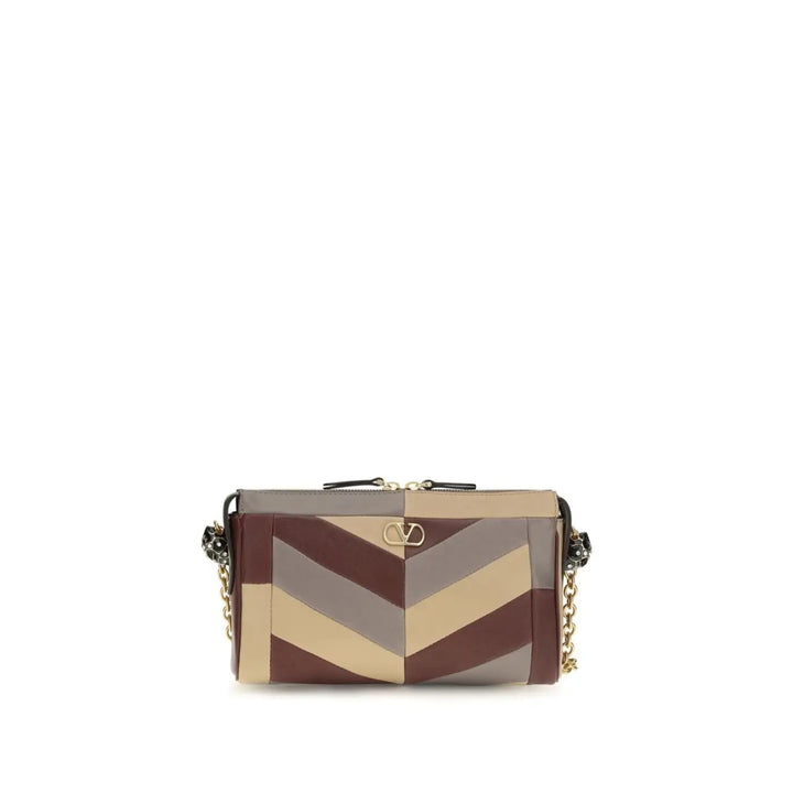 Valentino Garavani Multicolor Napa Leather / Calf Bos Taurus Shoulder Bag