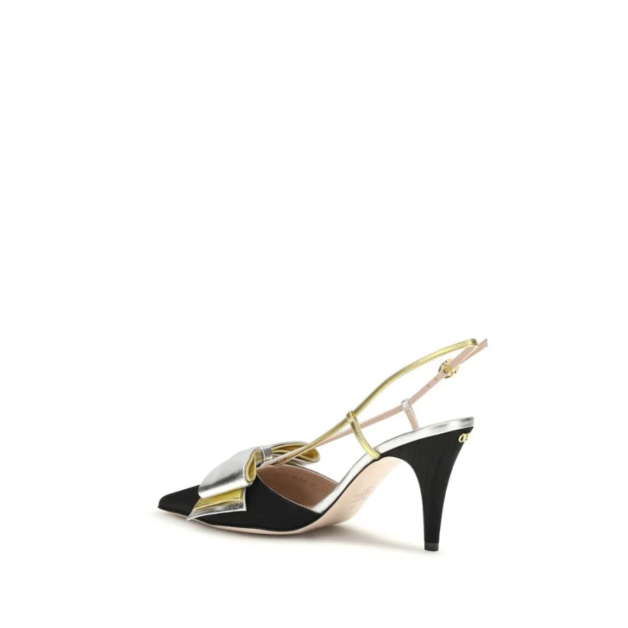 Valentino Garavani Multicolor Viscose High Heel Pumps