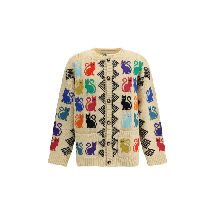 Valentino Garavani Multicolor Wool Cardigan