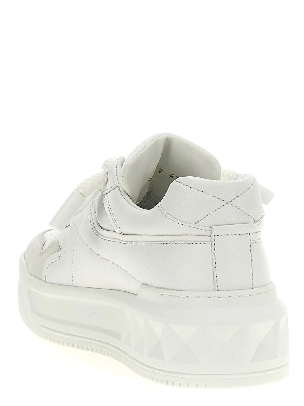 Valentino Garavani White Calfskin Chunky Sneakers