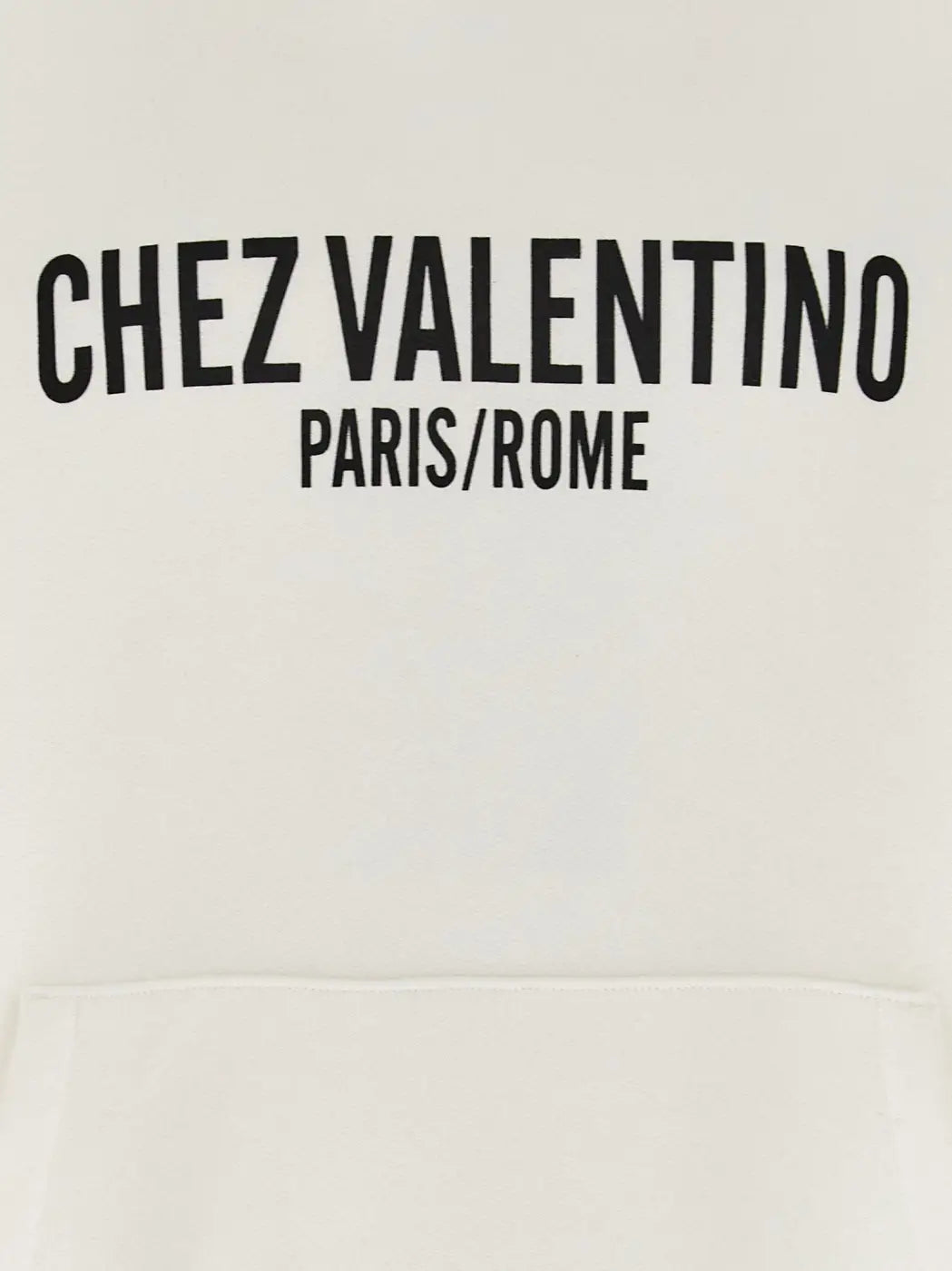 Valentino Garavani White Cotton Sweatshirt