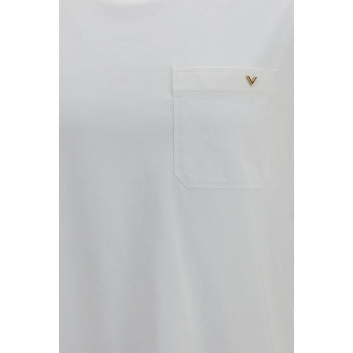 Valentino Garavani White Cotton T-shirt