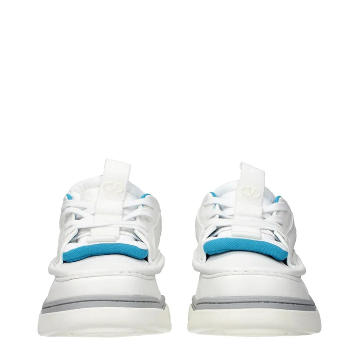 Valentino Garavani White Leather Low Top Sneakers