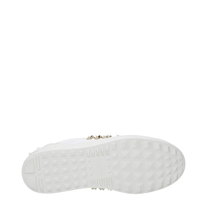 Valentino Garavani White Leather Low Top Sneakers