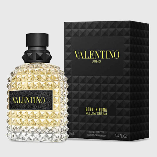 Valentino Uomo Born Roma Yellow Dream Italian Tangerine Explosion Men’s Cologne