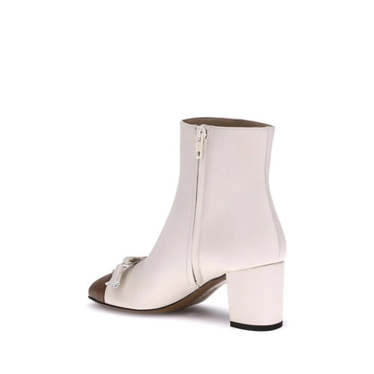 Valet Du Roi Bootie by Valentino Garavani with Antiqued Brass Finish