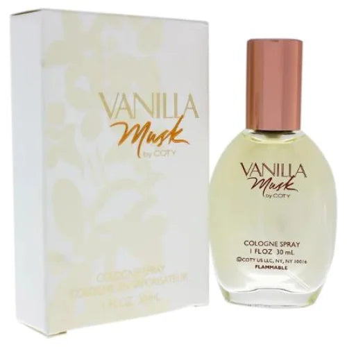 Vanilla Musk Cologne for Women Alluring and Youthful Scent by Coty Women’s Perfume