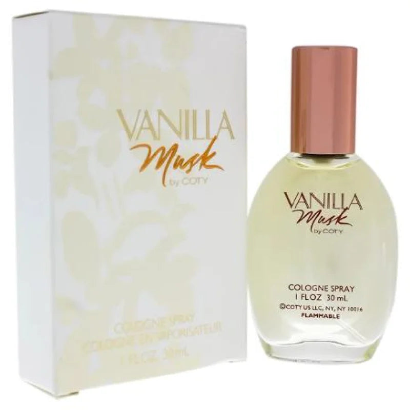 Alluring Vanilla Musk Cologne Youthful Sweet Fragrance Women’s Perfume Coty