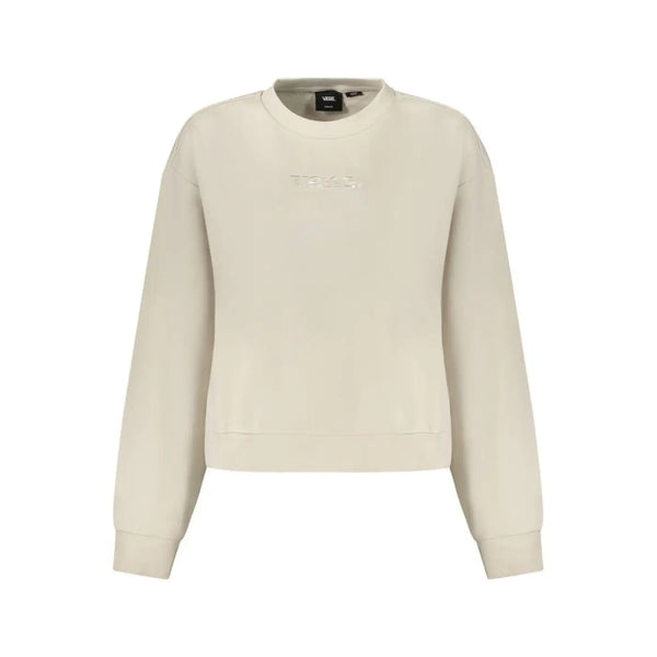 Vans Beige Cotton Women Sweatshirt