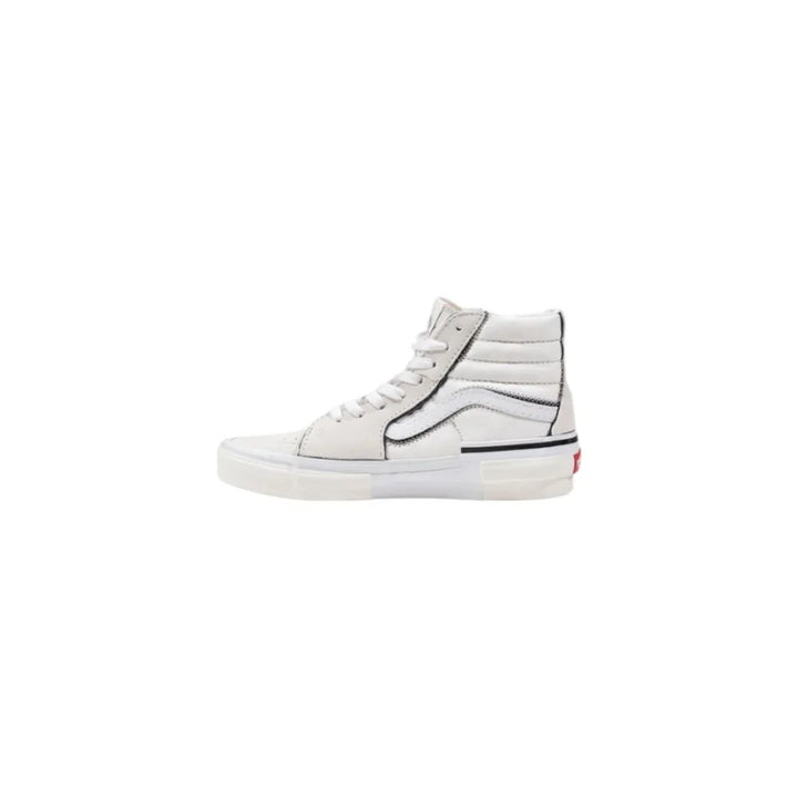Vans Beige Leather High Top Sneakers