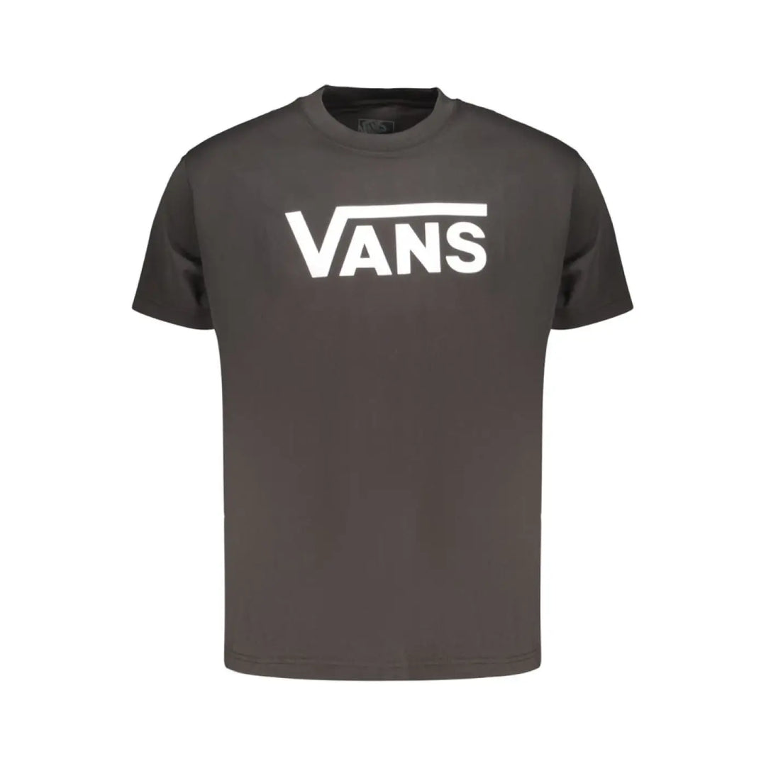 Vans Black Cotton Men T-shirt