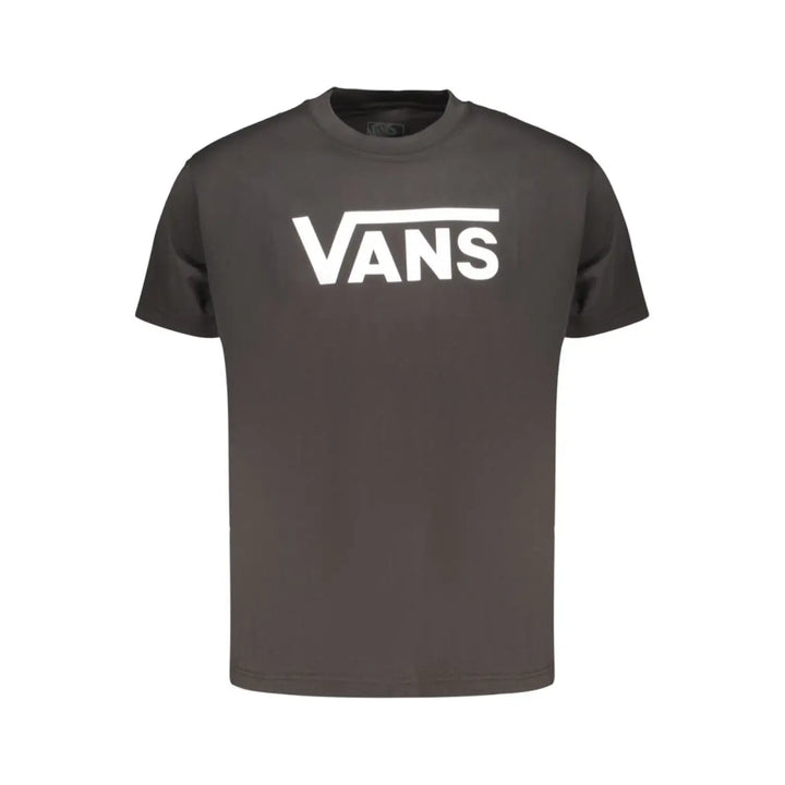 Vans Black Cotton Men T-shirt