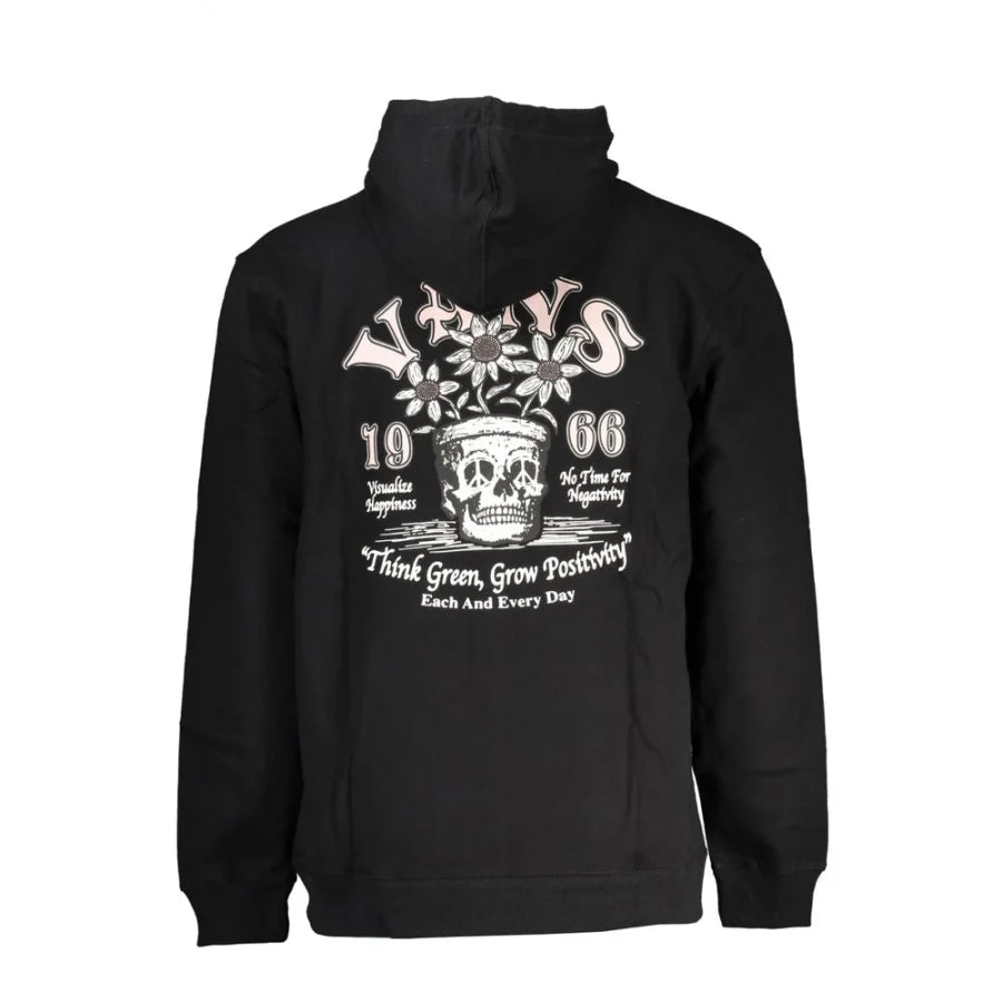 Vans Black Cotton Men’s Hooded Sweatshirt