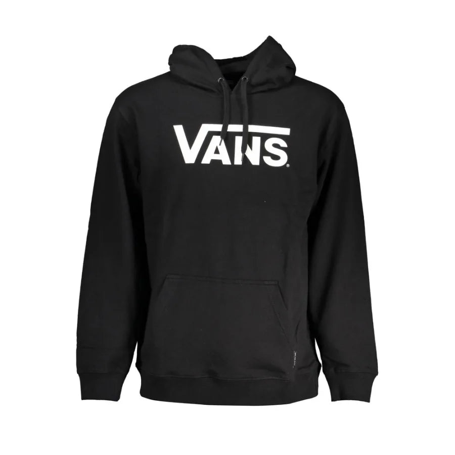 Vans Black Cotton Men’s Hooded Sweatshirt
