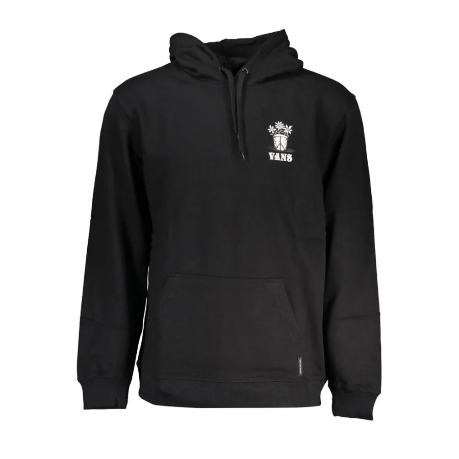 Vans Black Cotton Men’s Hooded Sweatshirt