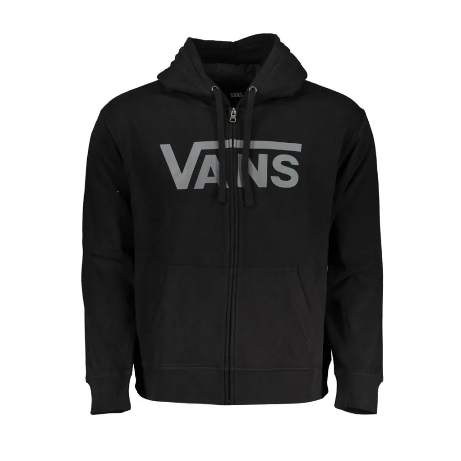 Vans Black Cotton Men’s Hooded Sweatshirt