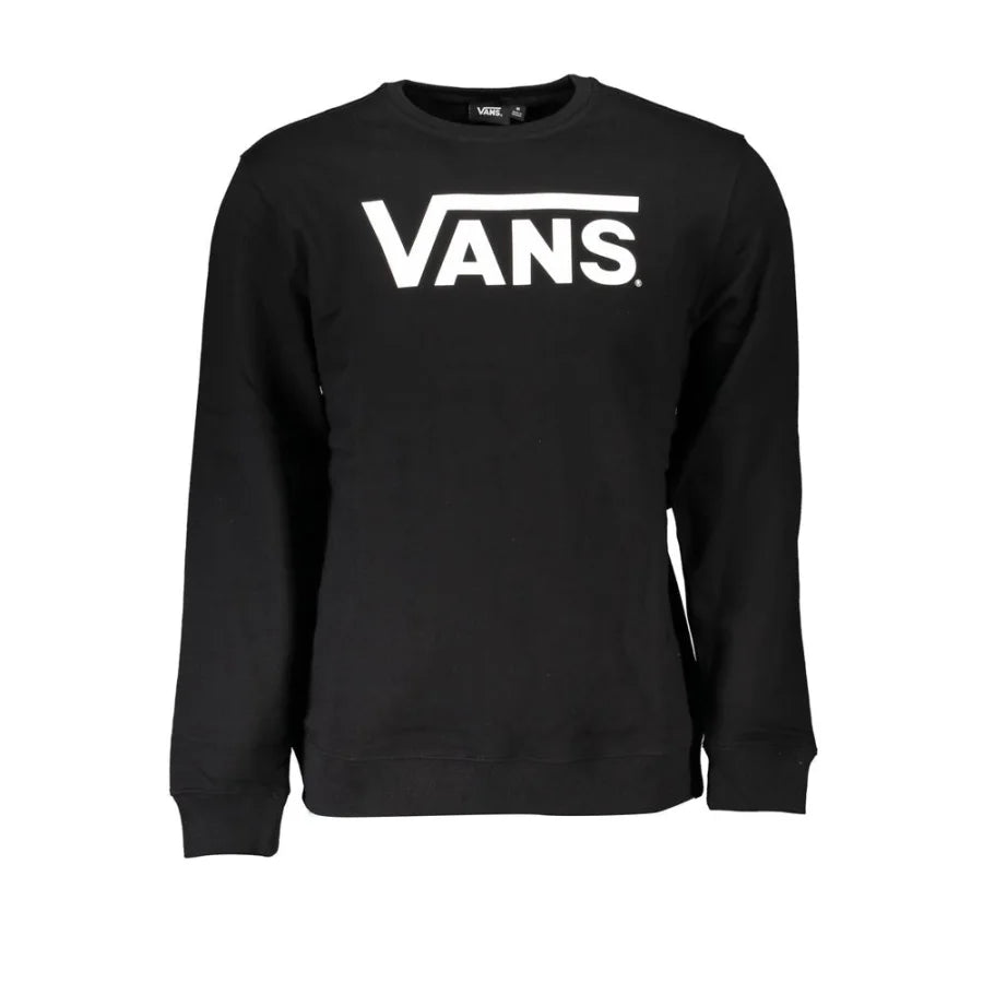 Vans Black Cotton Men’s Sweatshirt