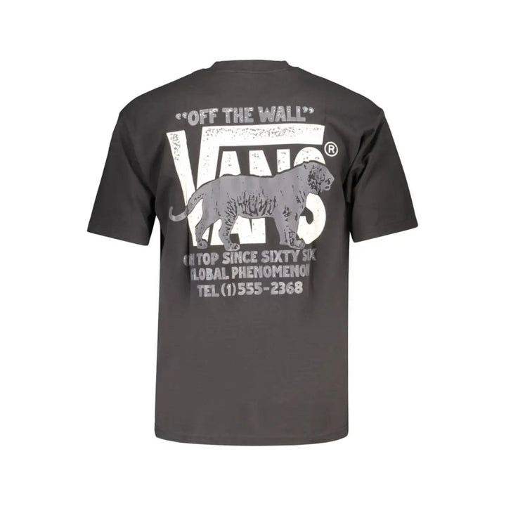 Vans Black Cotton Men’s T-shirt