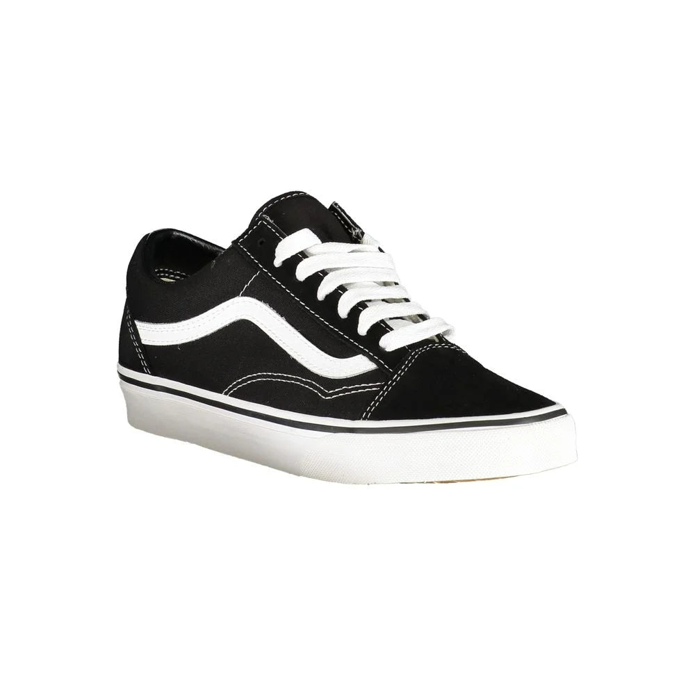 Vans Black Leather Old Skool Women Sneaker for Bold Street Style