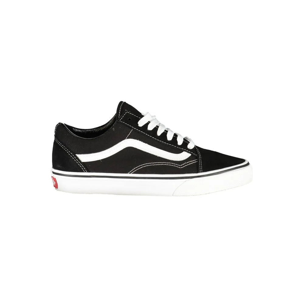 Vans Black Leather Old Skool Women Sneaker for Bold Street Style