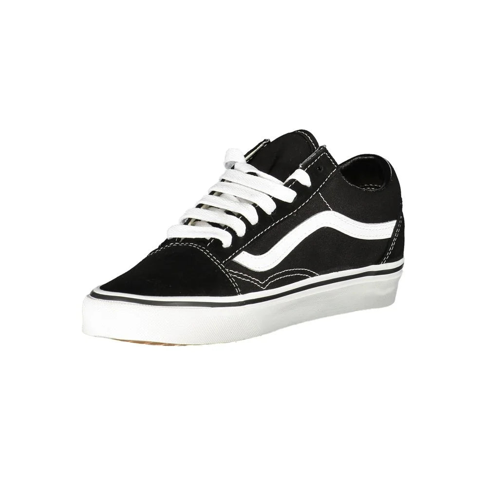 Vans Black Leather Old Skool Women Sneaker for Bold Street Style