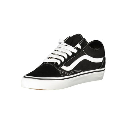 Vans Black Leather Old Skool Women Sneaker for Bold Street Style