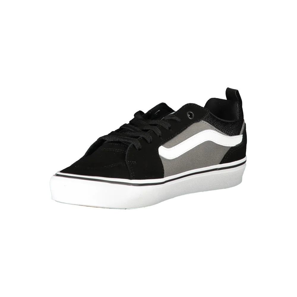 Vans Black Polyester Athletic Sneakers