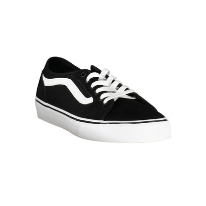 Vans Black Polyester Athletic Sneakers